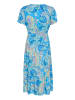 Cream Kleid CRLina Feminine in blue paisley