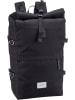 SANDQVIST Laptoprucksack Bernt Rolltop Backpack in Black