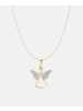 Diamant L'éternel Halskette aus 585 Gelbgold