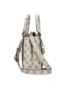 Guess Daryna II Handtasche 28 cm in cream logo