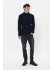 Matinique Strickpullover MArelaxroll Gerade Passform in Dark Navy