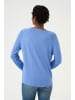CULTURE Strickpullover CUannemarie Relaxed fit in Ultramarine Melange