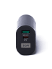 Wozinsky 65W GaN-Ladegerät mit USB-Anschlüssen Schwarz in Schwarz