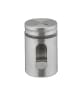 relaxdays 6x Gewürzstreuer in Silber/ Transparent - (H)11 x Ø7 cm