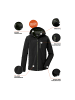 Killtec Softshelljacke Funktionsjacke in Schwarz0110
