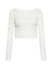 NAEMI Damen Bluse in WOLLWEISS