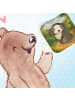 Mr. & Mrs. Panda Potholder Hund Entspannen Design ohne Spruch in Weiß