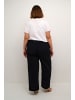 KAFFE curve Casual Hose KCpaula Loose fit in Black Deep