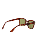 Serengeti Unisex Sonnenbrillen Rechteck Braun