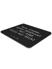 Mr. & Mrs. Panda Mousepad Spruch Erster Schultag Abenteuer mit S... in Schwarz