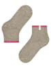 Falke Kurzsocken Cosy Plush in Nut mel.