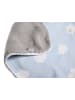 roba Babydecke 'Kleine Wolke blau' - 2-seitig aus Baumwolle / Plüsch - Blau