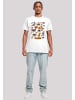 F4NT4STIC T-Shirt Tom und Jerry Many Faces in weiß