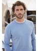 H.I.S Strickpullover in blau-meliert