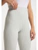 myMo Damen Strickhose in Hellgrau