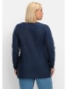 sheego Pullover in marine