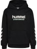 Hummel Kinder Hoodie mit Logoprint in Schwarz