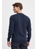 CASUAL FRIDAY Strickpullover CFKarl crew neck knit in Blau