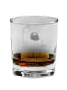 Mr. & Mrs. Panda Whiskey Glas Avocado Schwangerschaft mit Spruch in Transparent