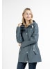 ICEBOUND Damen Regenjacke in Blaugrau