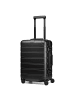 Redolz Pro Aluminium 4-Rollen Kabinentrolley S Aluminium 55 cm black