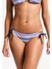 s.Oliver Bikini-Hose in blau-rosé-gestreift