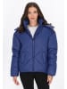 Usha Women Jacket in navy
