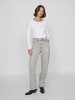 Vila Straight Fit Jeans in Light Grey Denim