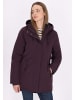 DreiMaster Damen Winterjacke in Dunkelviolett