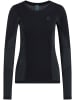 Odlo Longsleeve "Performance Windsh" in Schwarz