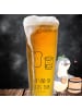 Mr. & Mrs. Panda Bierglas Toast Marmelade mit Spruch in Transparent