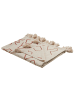 Beliani Kuscheldecke BHIWANI in Beige/Rot - (W) 130 x (H) 1 x (L) 180 cm