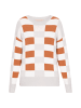 Swirly Women Sweater in Grey Multicolor