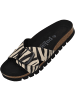 Palado Pantoletten Tinos EGS MP Wild in Zebra Beige