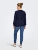 ONLY Strickjacke in Maritime Blue