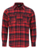 Whistler Outdoorhemd Flannel in 4009 Chinese Red