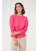 Kaffe Langarm-Bluse KAtio in Raspberry