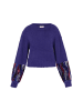 IZIA Damen Pullover in Violett