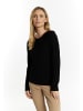 usha BLACK LABEL Damen Strickpullover in Schwarz