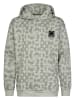 Petrol Industries Hoodie mit Allover-Print Forgeplace in Schwarz