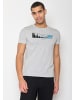 GreenBomb T-Shirt Nature Hike Together in Heidekraut Grau
