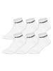 HUDDLE Socken 6er Pack in Weiß