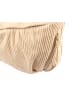Prato SC08 zeitlose zeitlose Umhängetasche aus Breitcord in light beige