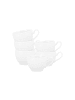 Seltmann Weiden 6er Set Espressotassen Amina 0,1 l in Weiß