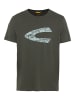 Camel Active T-Shirt mit Print aus nachhaltigem Organic Cotton in Dunkelgrün