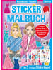 media Papeterie/PBS - Sticker Malbuch - Fashion / Mädchen