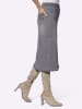 WITT WEIDEN Jeans-Rock in grey-denim