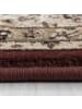 KADIMA DESIGN Teppich Kurzflor Waschbar Orientalisch GEISLER Strapazierfähig OEKO-TEX in Rot