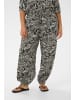 KAFFE curve Casual Hose KCberry Loose fit in Black Chalk Paisley