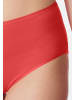 Schiesser Midi Slip 95/5 Organic Cotton in Rot / Schwarz